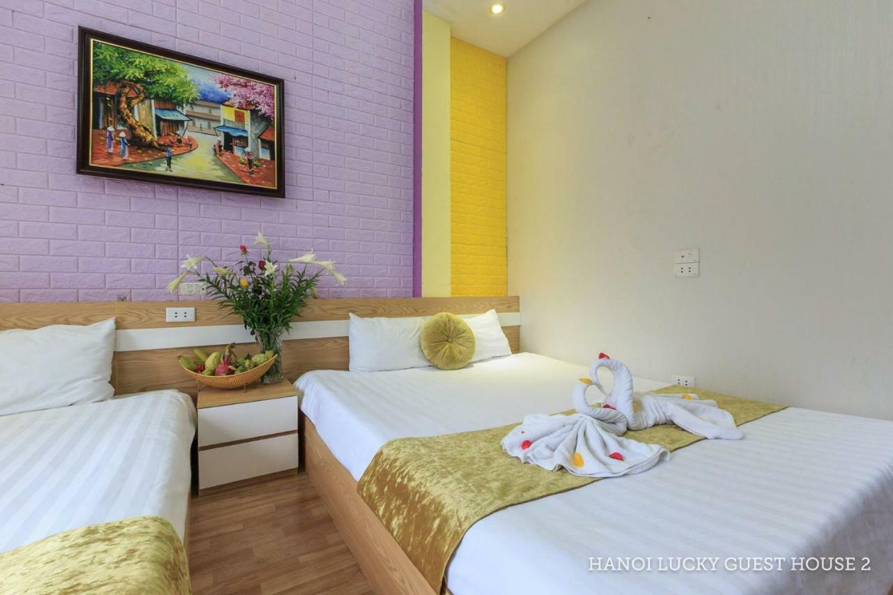 Hanoi Lucky Guest House 2 מראה חיצוני תמונה